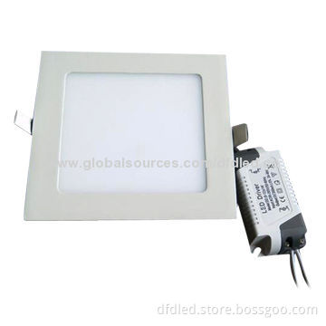 5W LED square down-light, side glow with high color rendering, different sizes for option